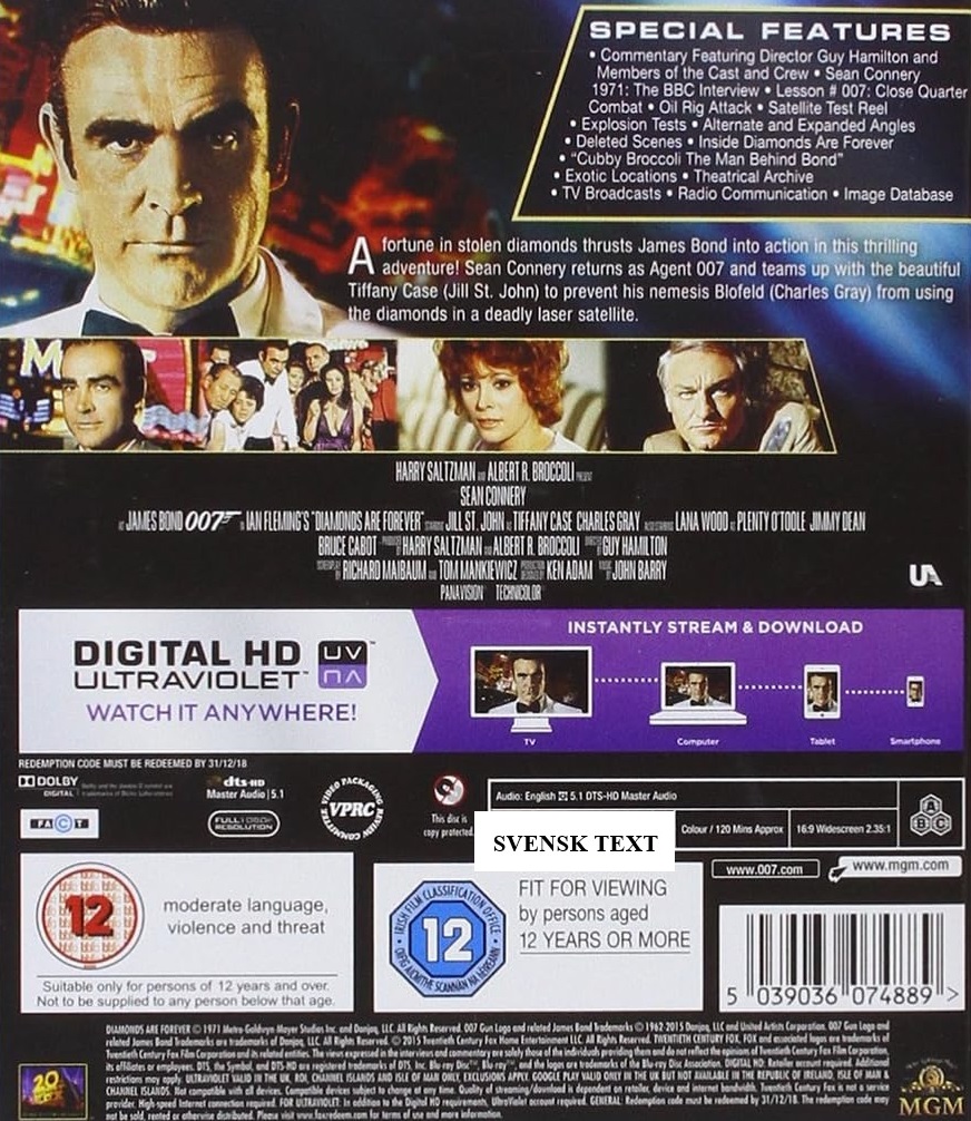 Diamonds Are Forever (Blu-ray) - 2