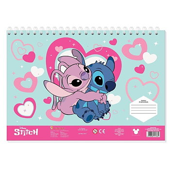 Stitch Disney Målarbok med Klistermärken RS