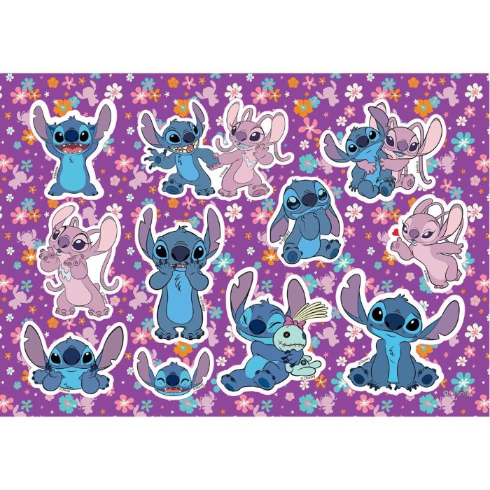 Stitch Disney Målarbok med Klistermärken RS - 2