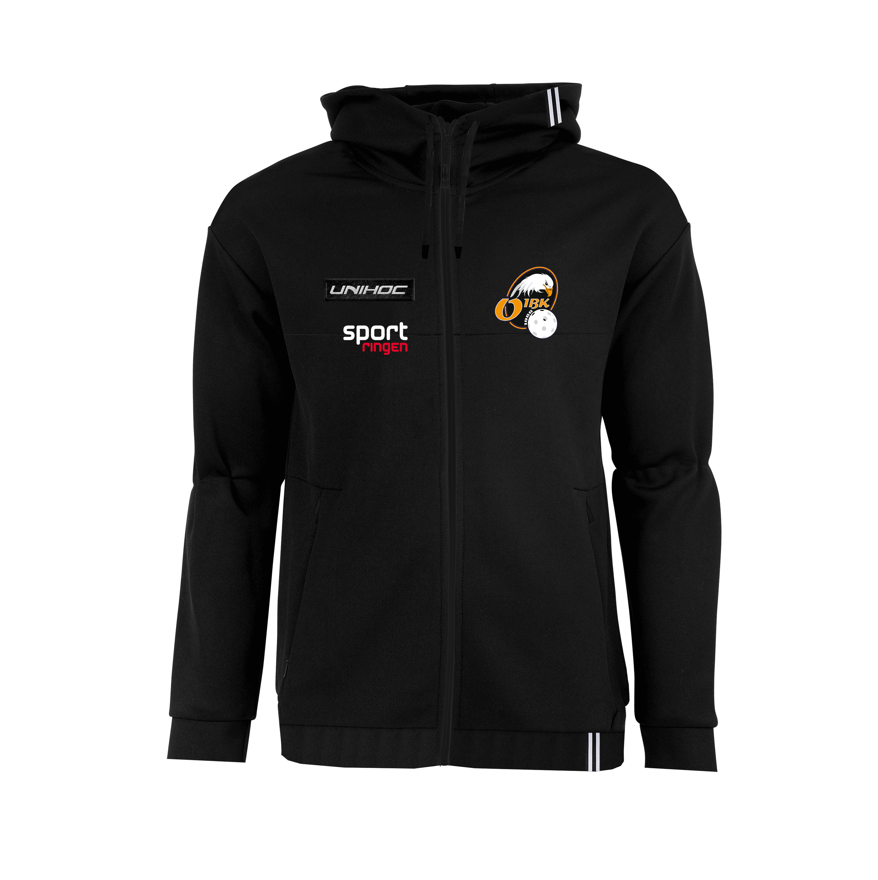Unihoc Hood Zip Legacy Jr (Olofströms IBK)