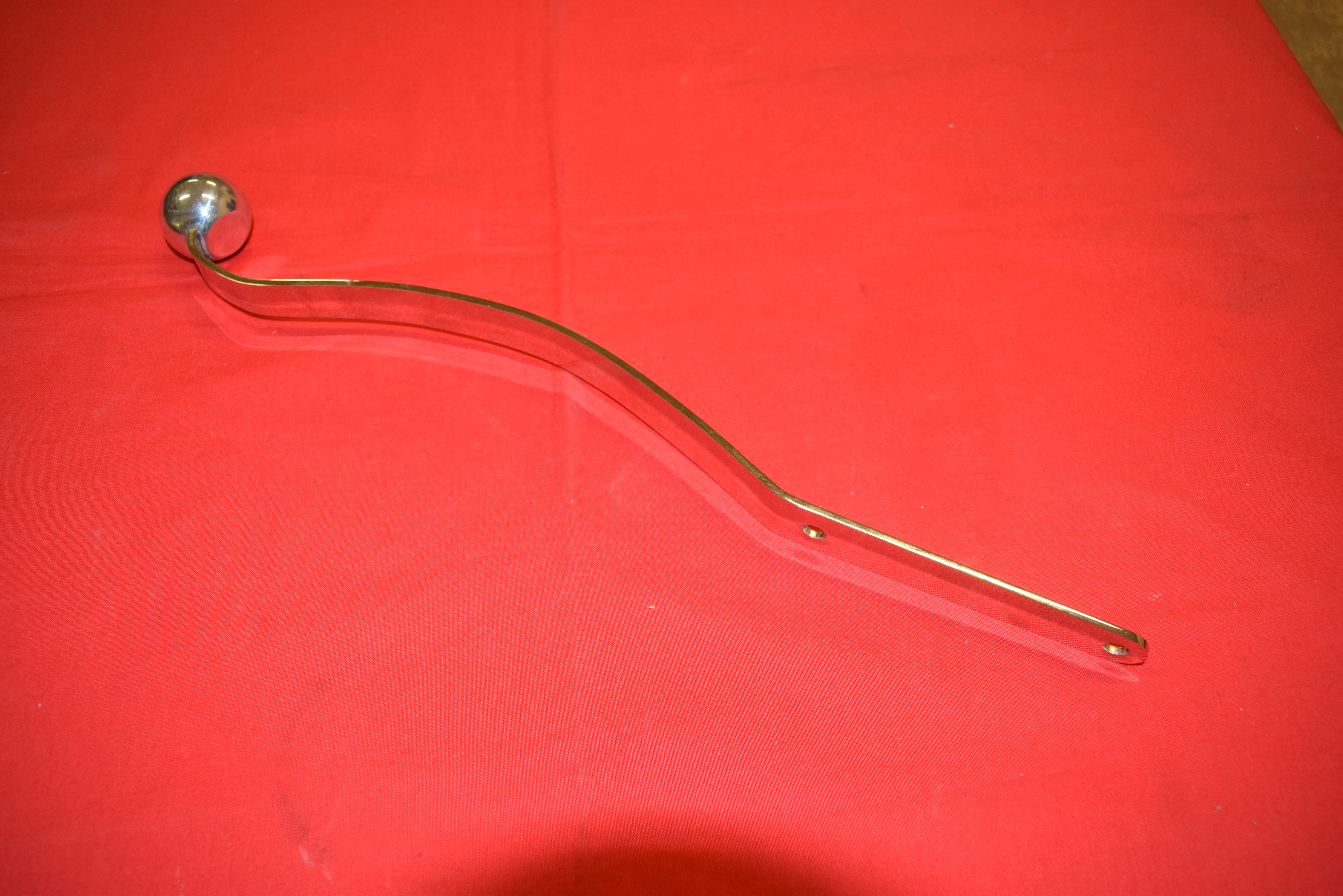 Gear Shifter Lever Harley J JD VL 1925-30, Nickel.