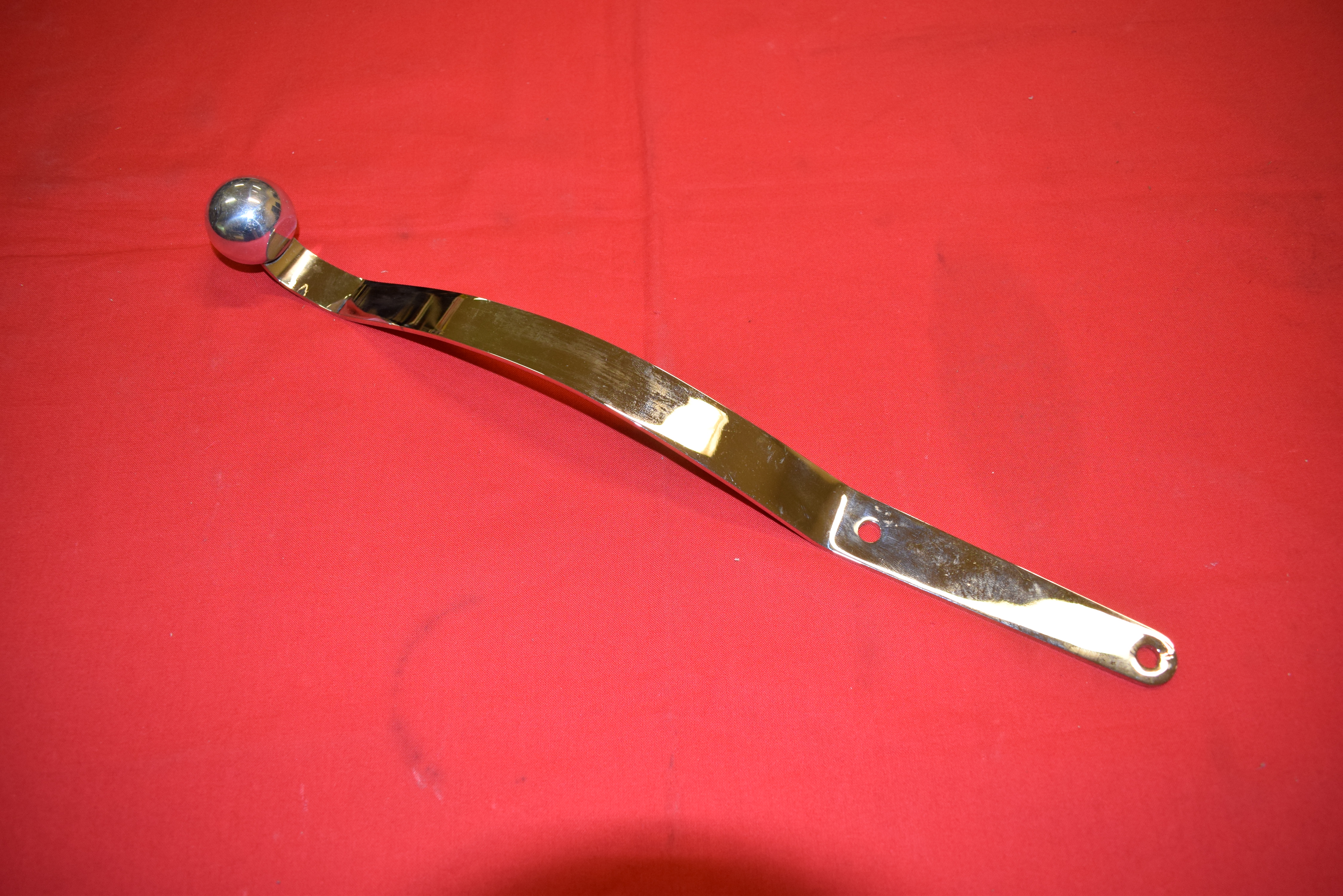 Gear Shifter Lever Harley J JD VL 1925-30, Nickel.