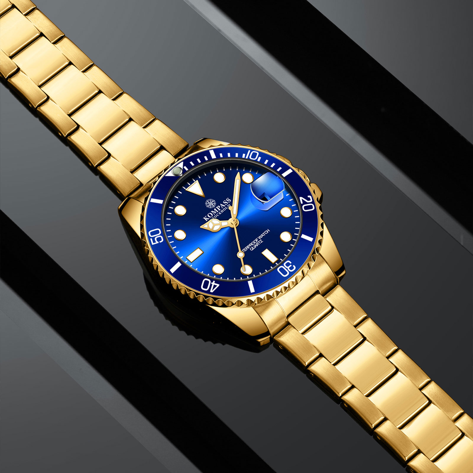 Kompass OceanXplorer Gold Blue - 7