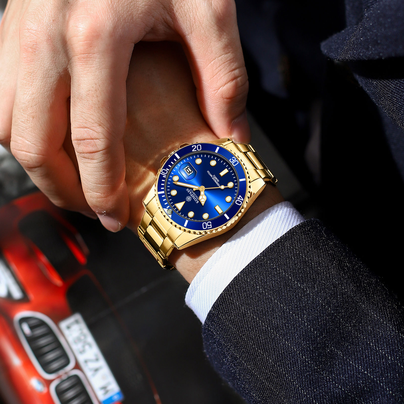 Kompass OceanXplorer Gold Blue - 9