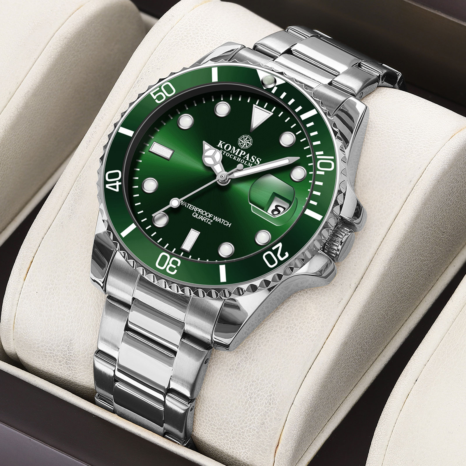 Kompass OceanXplorer Silver Green - 4