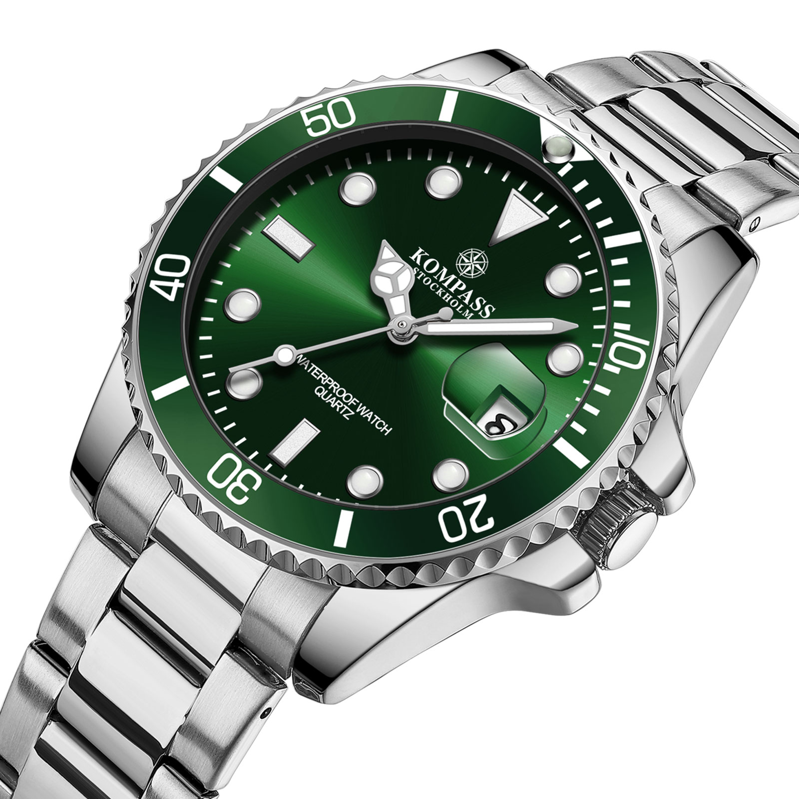 Kompass OceanXplorer Silver Green - 2