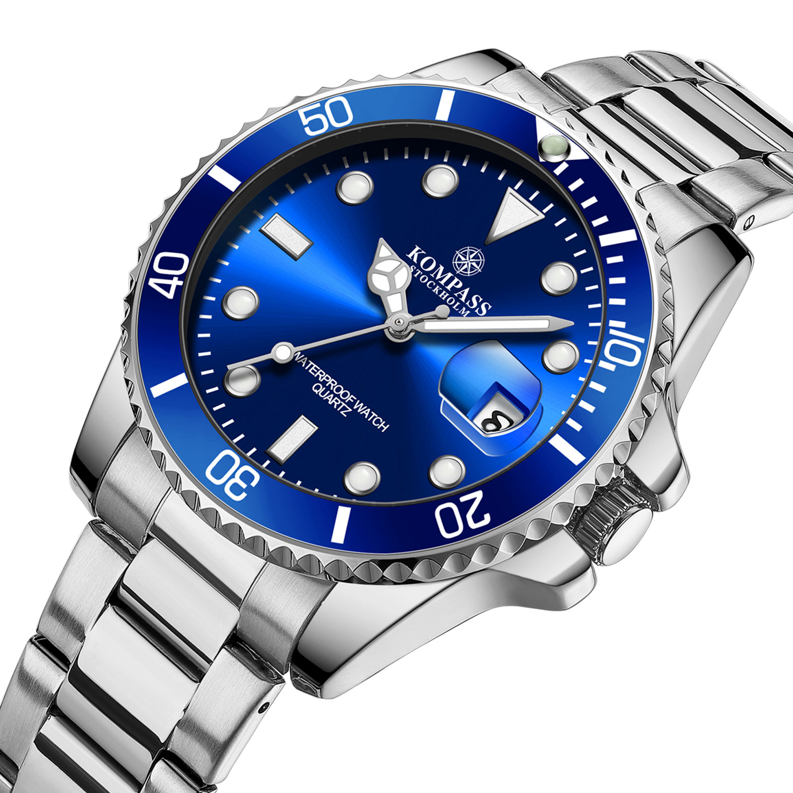 Kompass OceanXplorer Silver Blue - 2