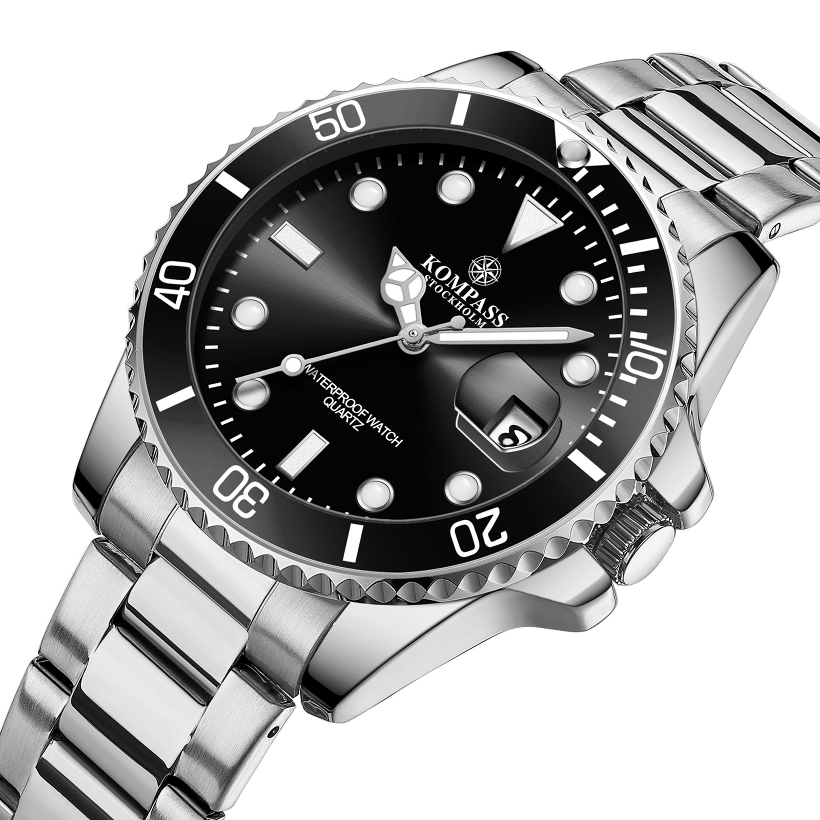Kompass OceanXplorer Silver Black - 2