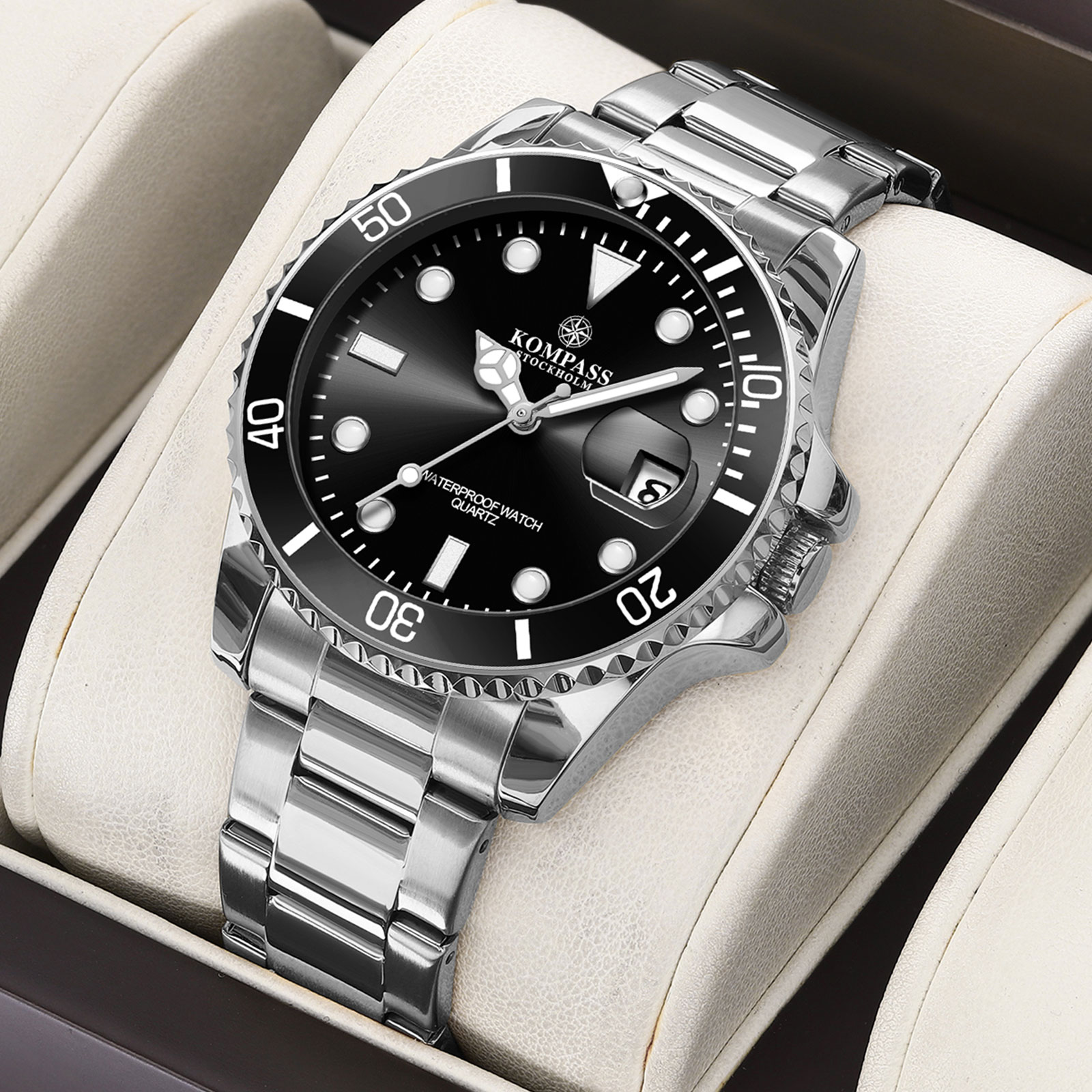 Kompass OceanXplorer Silver Black - 4