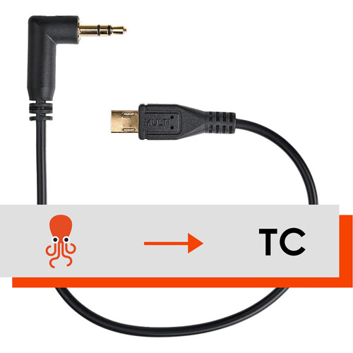 Tentacle Sync Micro Usb For Sony FX3 / FX30 / A7S3 / A1 - Timecode Cable 25cm