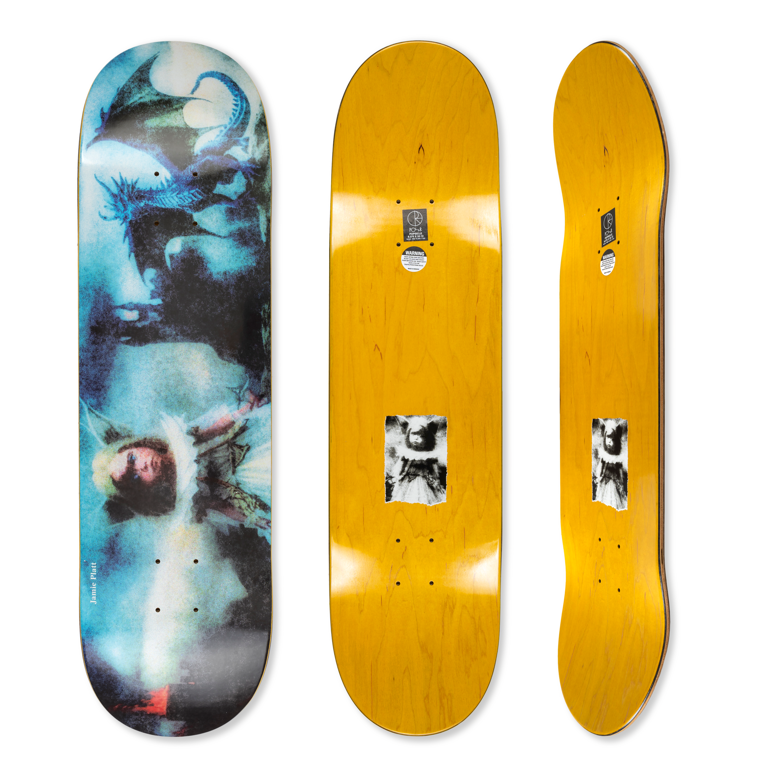 Polar Skate Co. Jaime Platt Dragon Land 8.5" Skateboardbräda