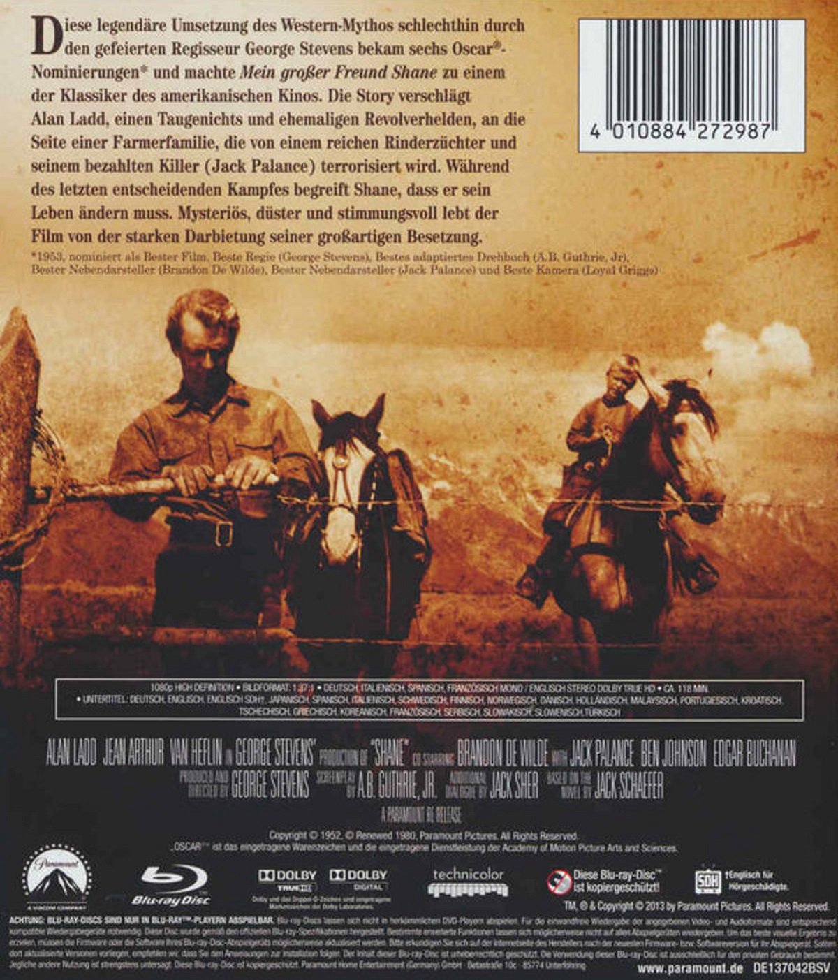 Shane (Blu-ray) - 2