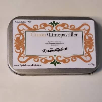 Pastiller citron-lime