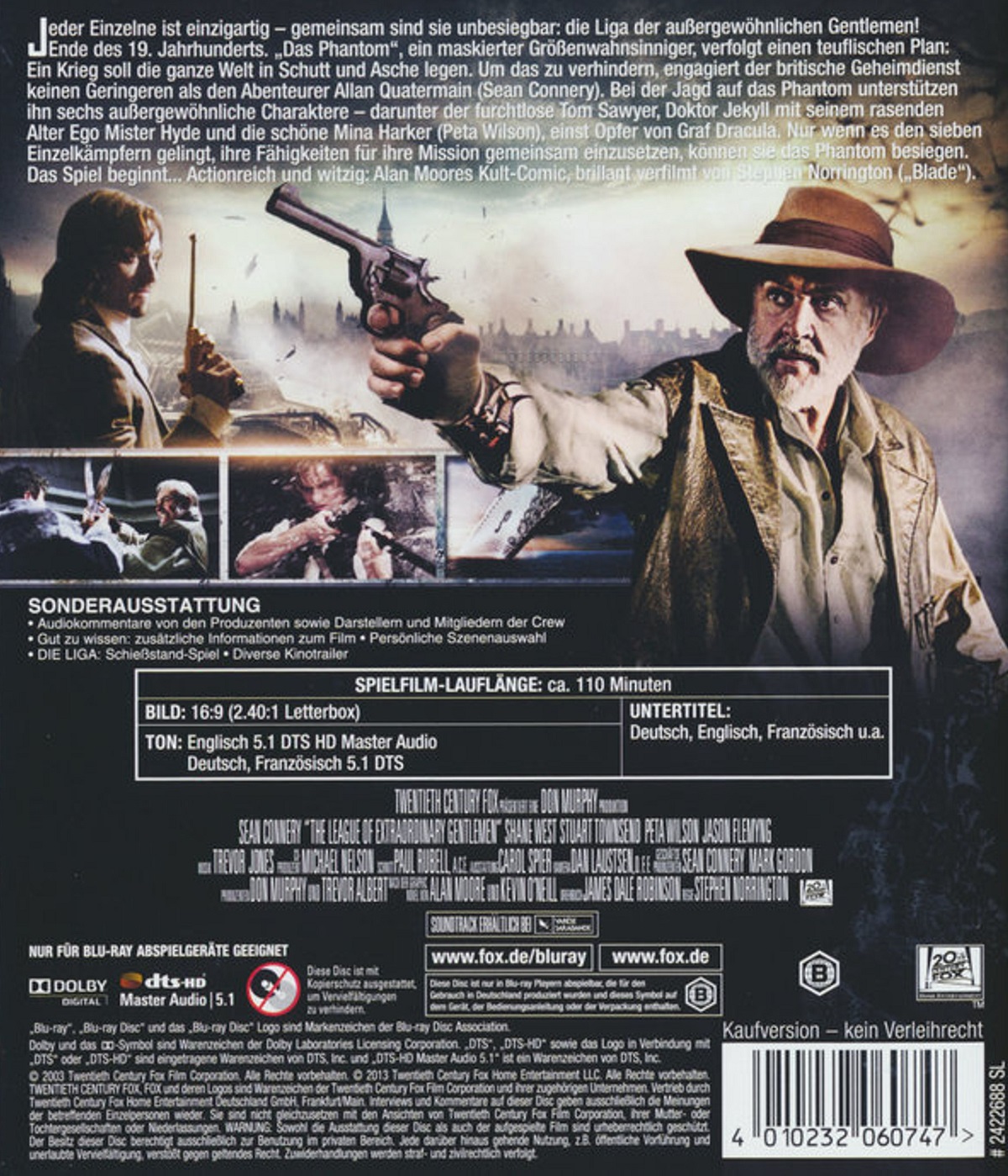 League of Extraordinary Gentlemen (ej svensk text) (Blu-ray) - 2