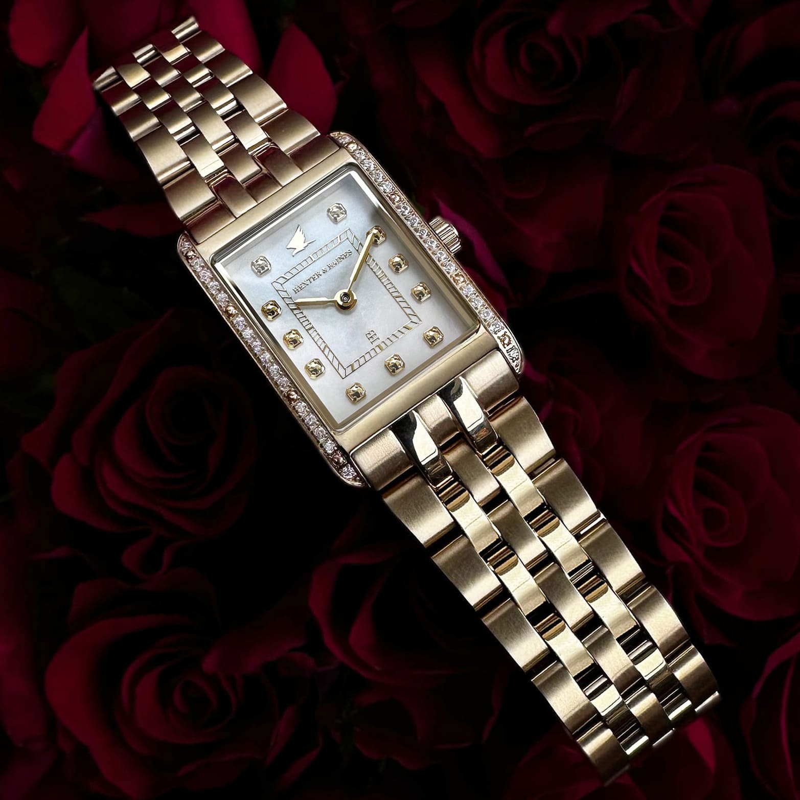 H&B Gala Pavé, Gold & Pearl - 6