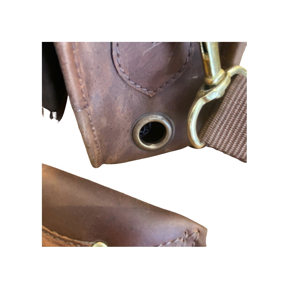 Leather By Beth patronväska. Handgjord i exklusivt Cashmere Grain-läder. Gravyr ingår! - 11