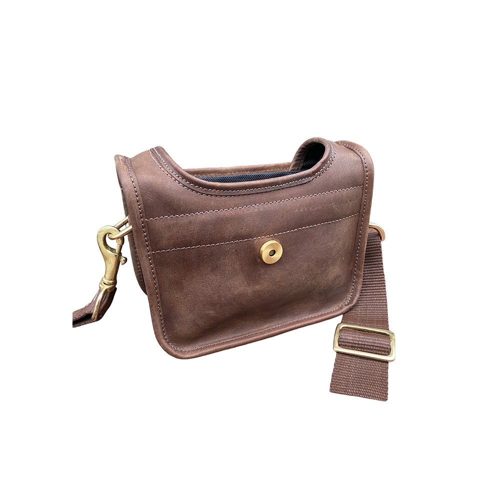 Leather By Beth patronväska. Handgjord i exklusivt Cashmere Grain-läder. Gravyr ingår! - 5