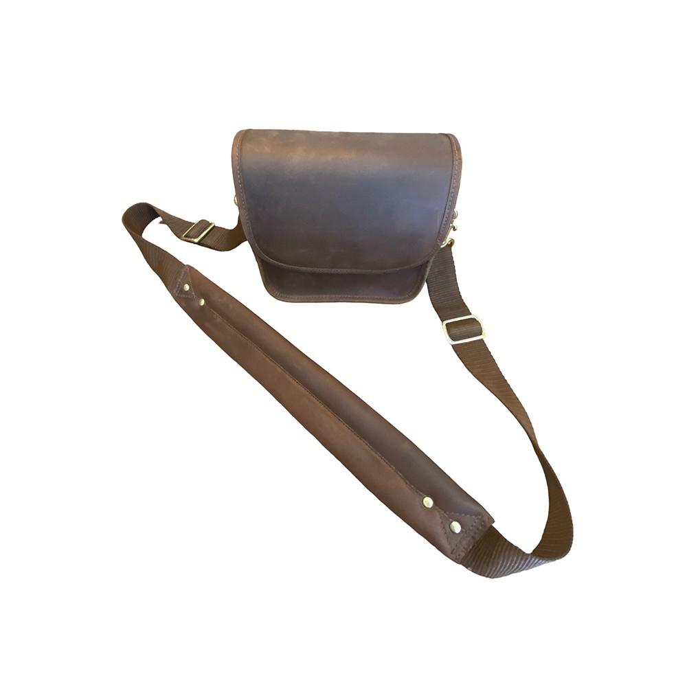 Leather By Beth patronväska. Handgjord i exklusivt Cashmere Grain-läder. Gravyr ingår! - 9