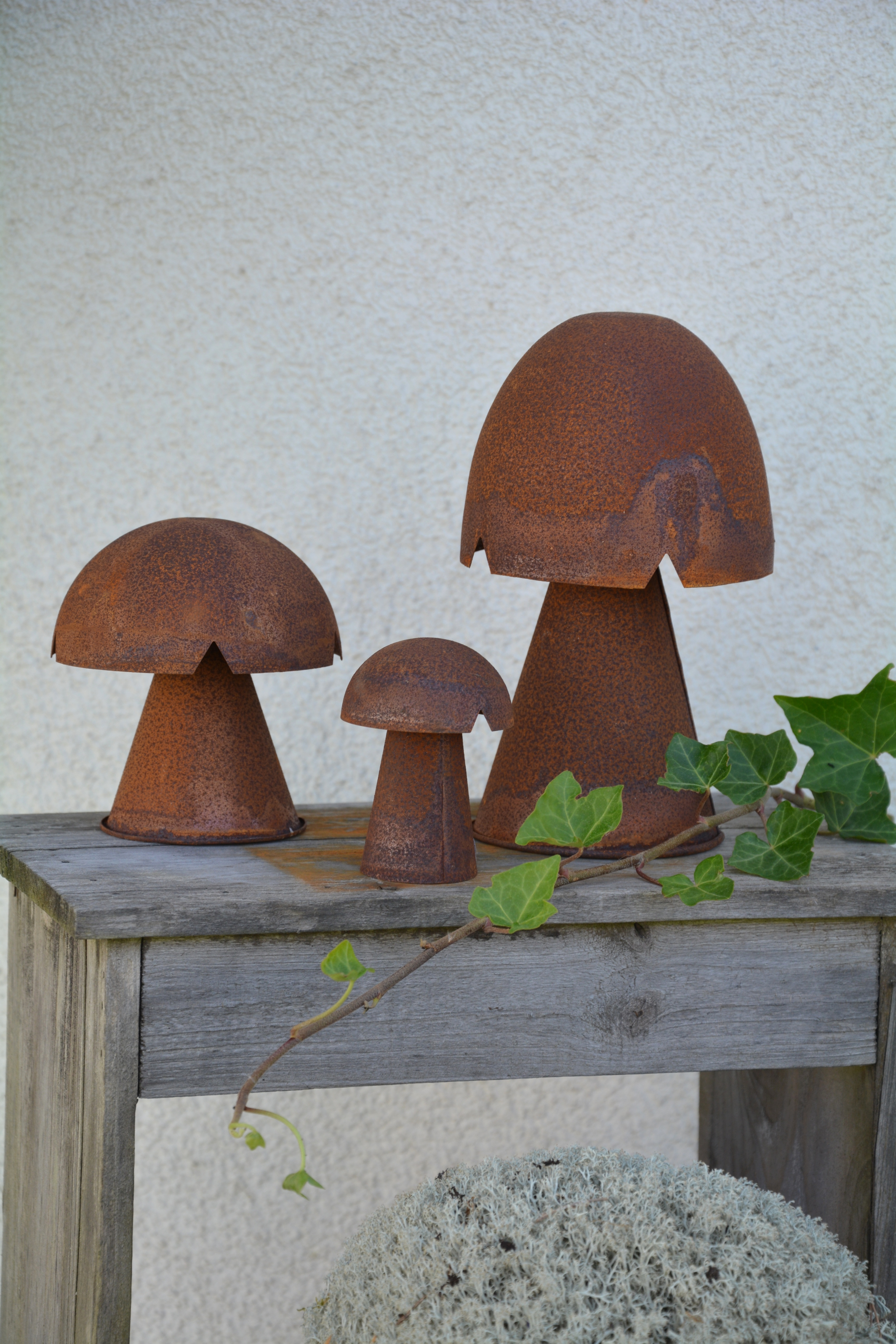 Rostig svamp Johan stående liten 8 cm