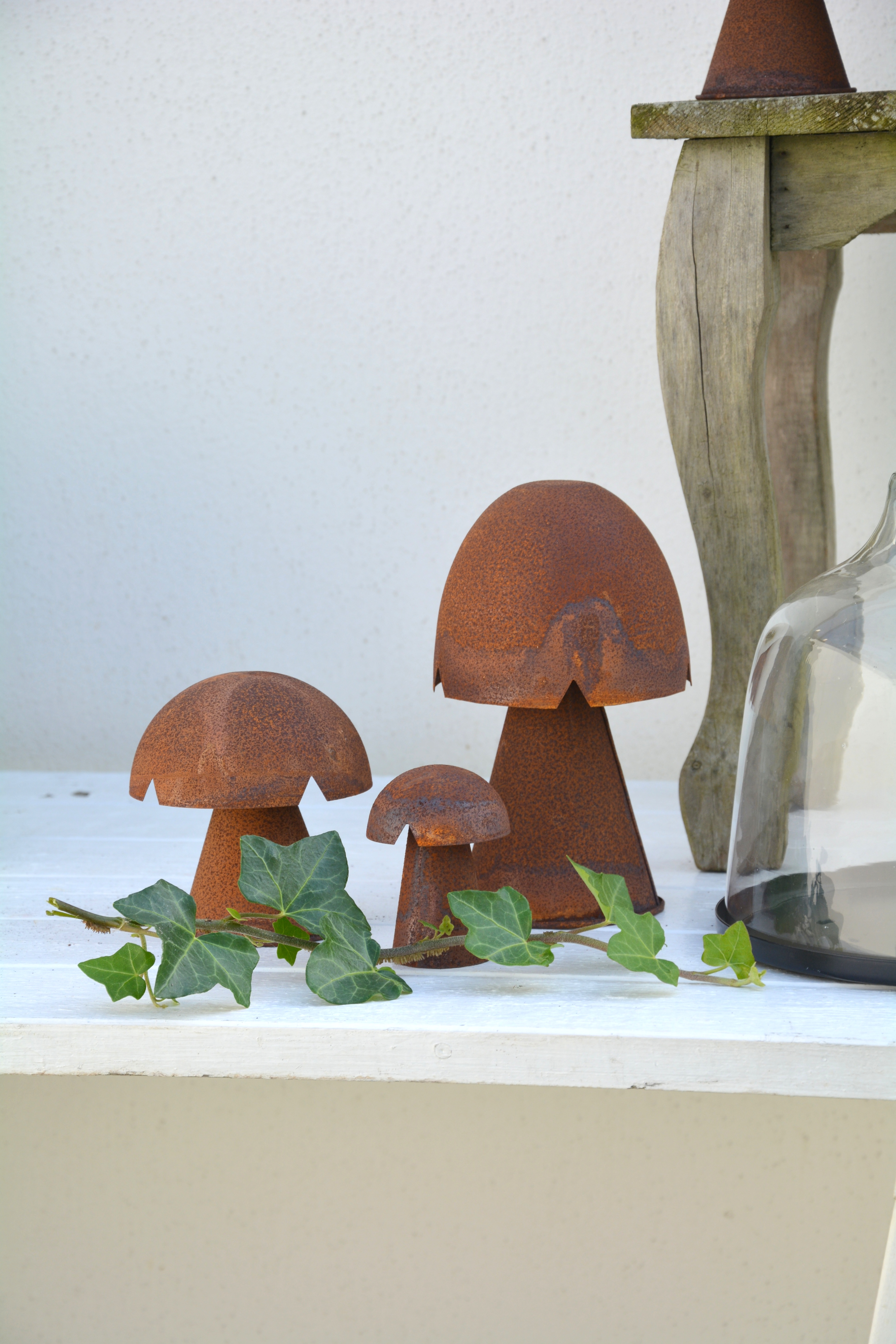 Rostig svamp Johan stående liten 8 cm