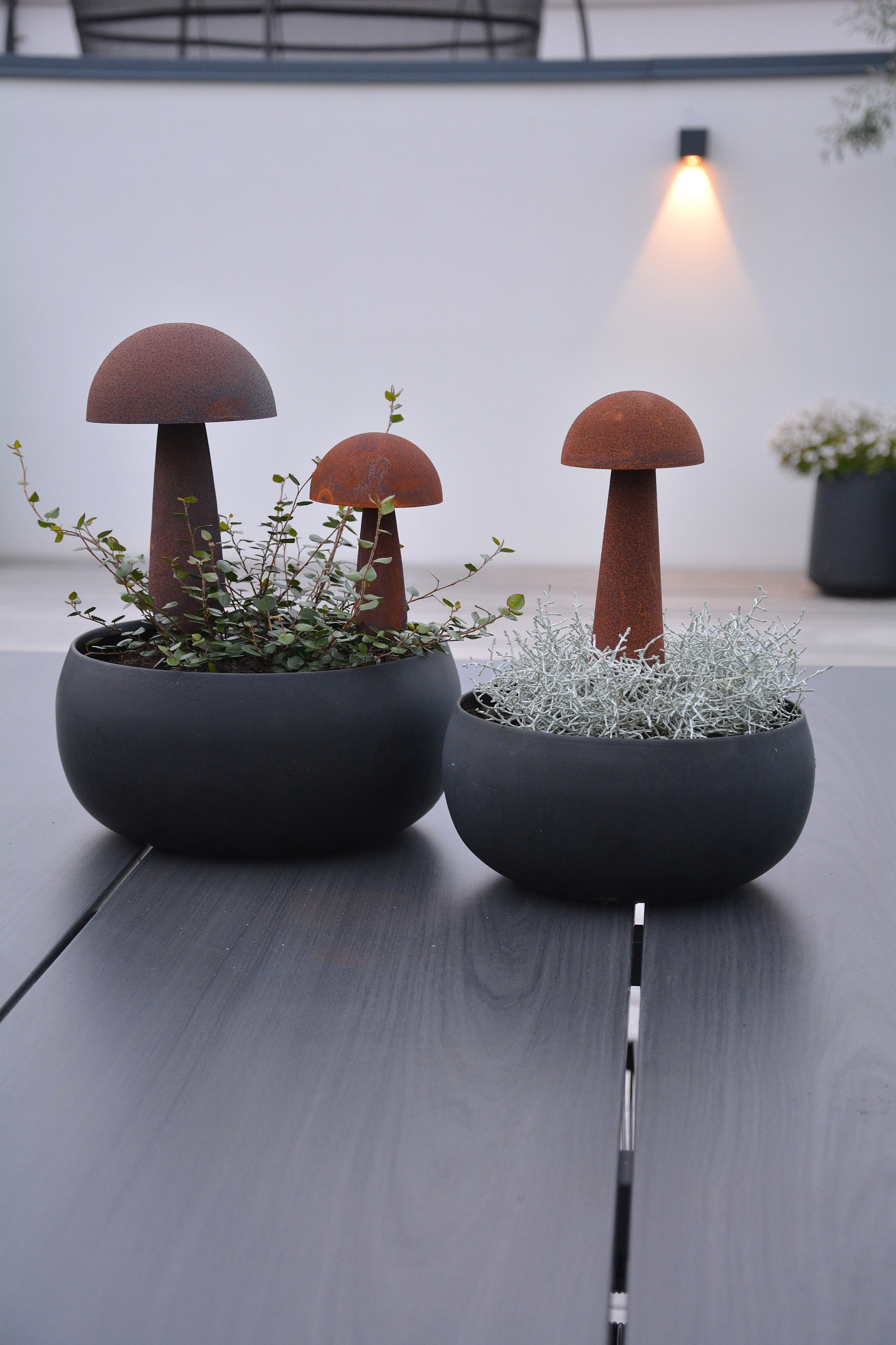 Rostig svamp på pinne stor 22 / 34 cm