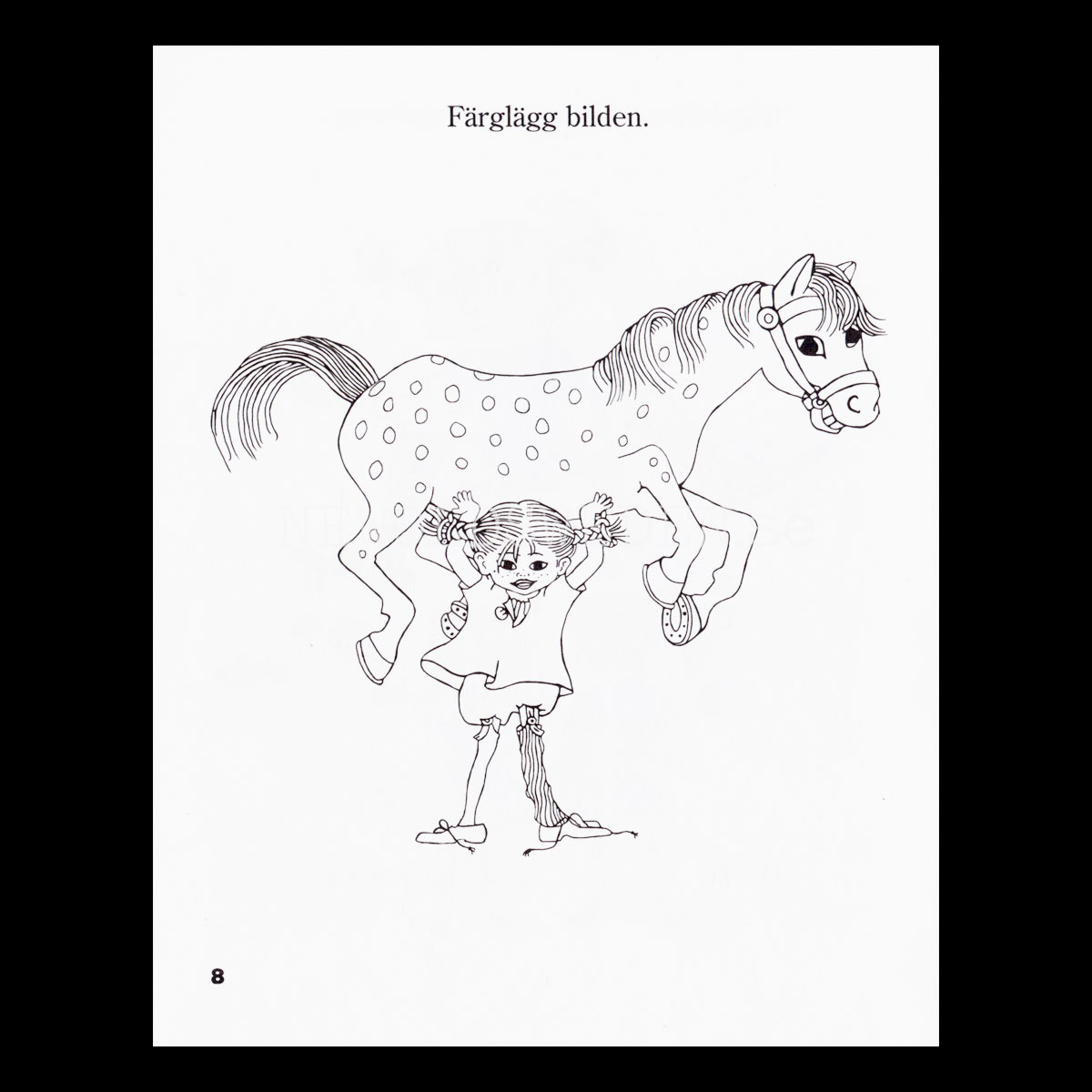 PIPPI PYSSLA OCH MÅLA - MB212 - 2