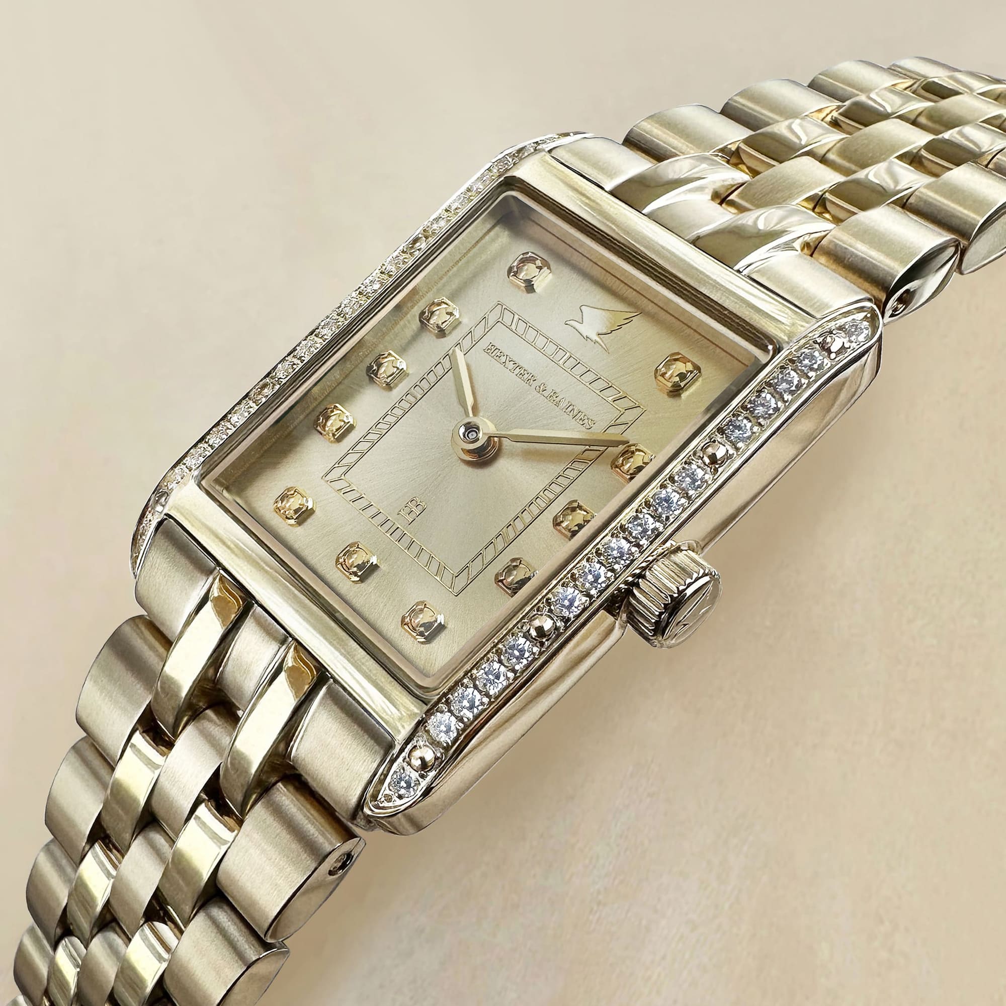 H&B Gala Pavé, Gold Sunray - 2