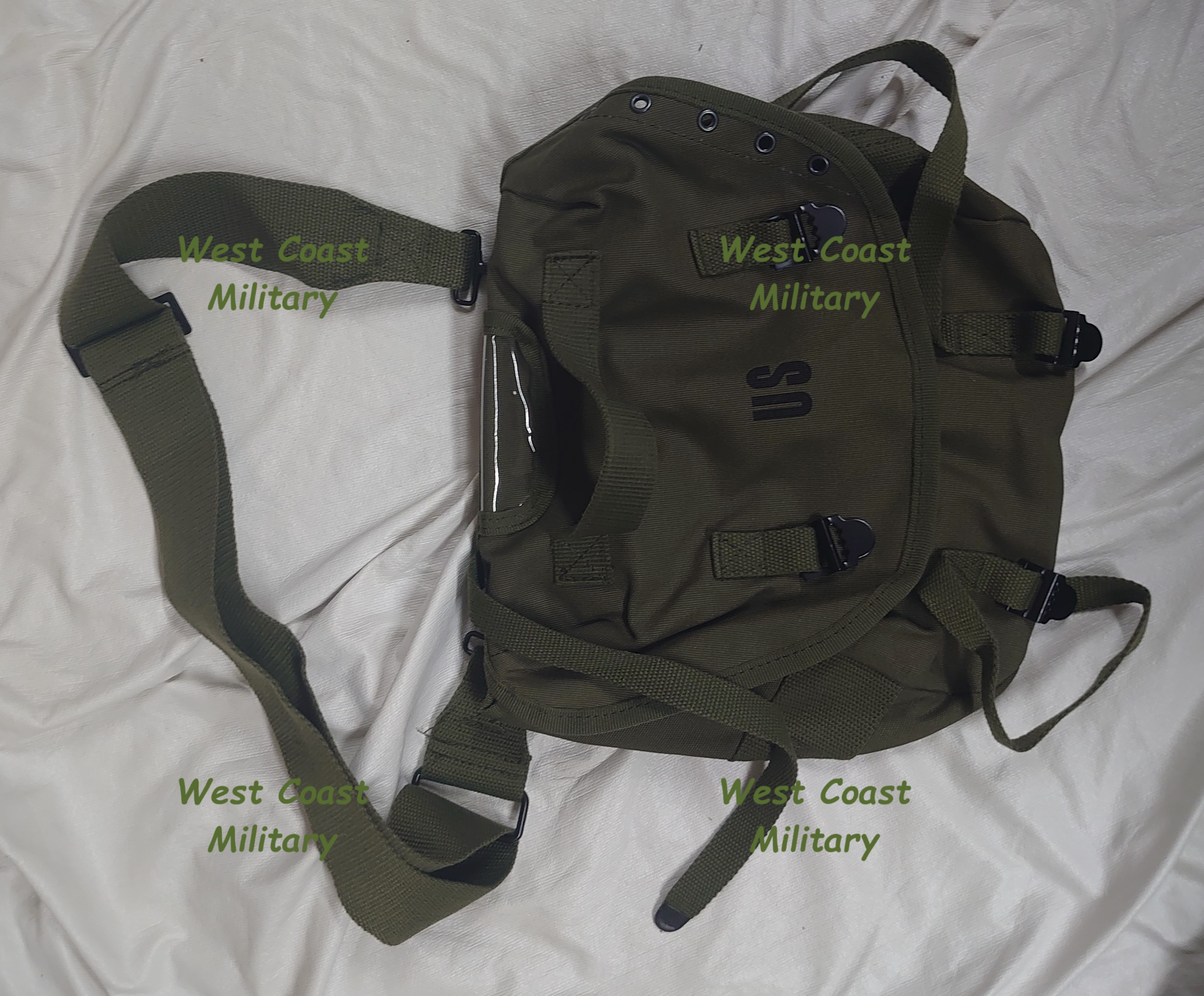 OD US M67 COMBAT PACK WITH STRAP