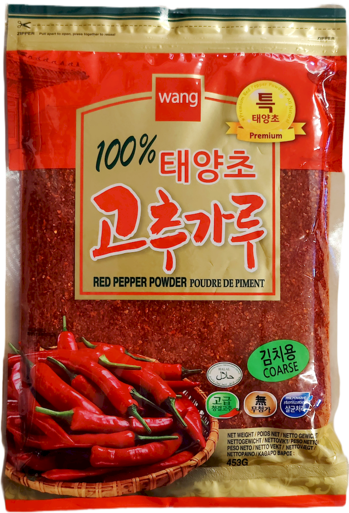 Gochugaru  -koreanska Röd Peppar Pulver 453 g