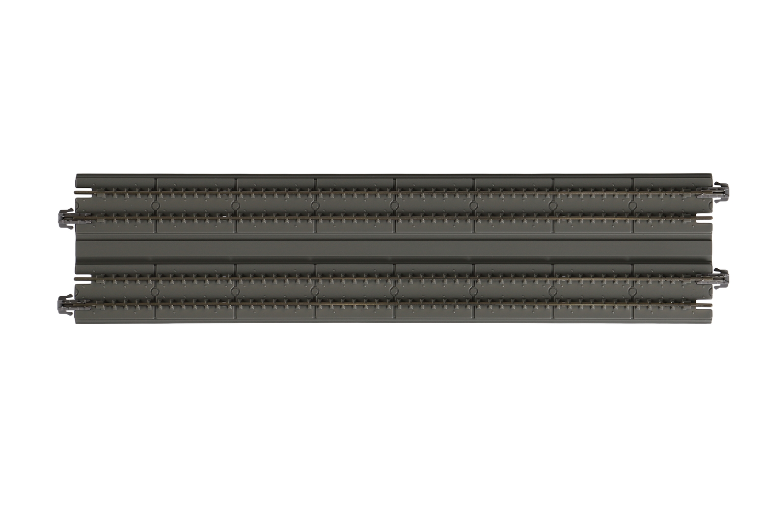 N Double Track Concrete Slab Straight  248mm (2ea) - 2