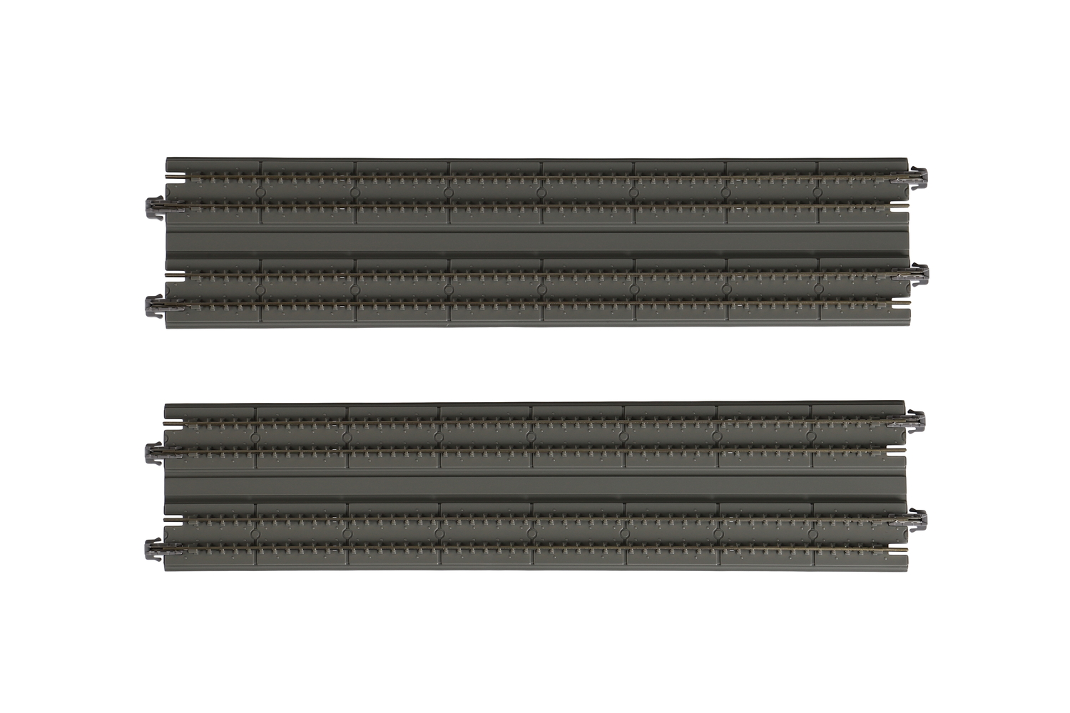 N Double Track Concrete Slab Straight  248mm (2ea)