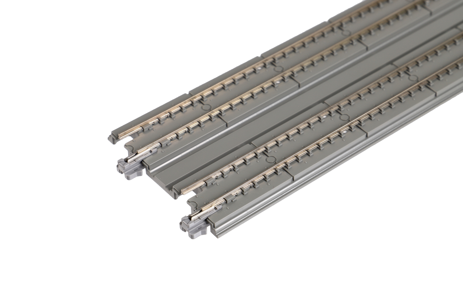 N Double Track Concrete Slab Straight  186mm (2ea) - 3