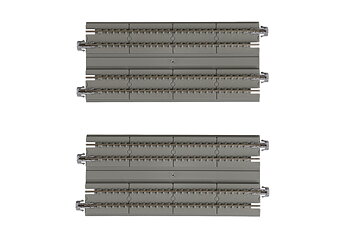 N Concrete-Slab Double Track Straight 124 mm (2 pcs)