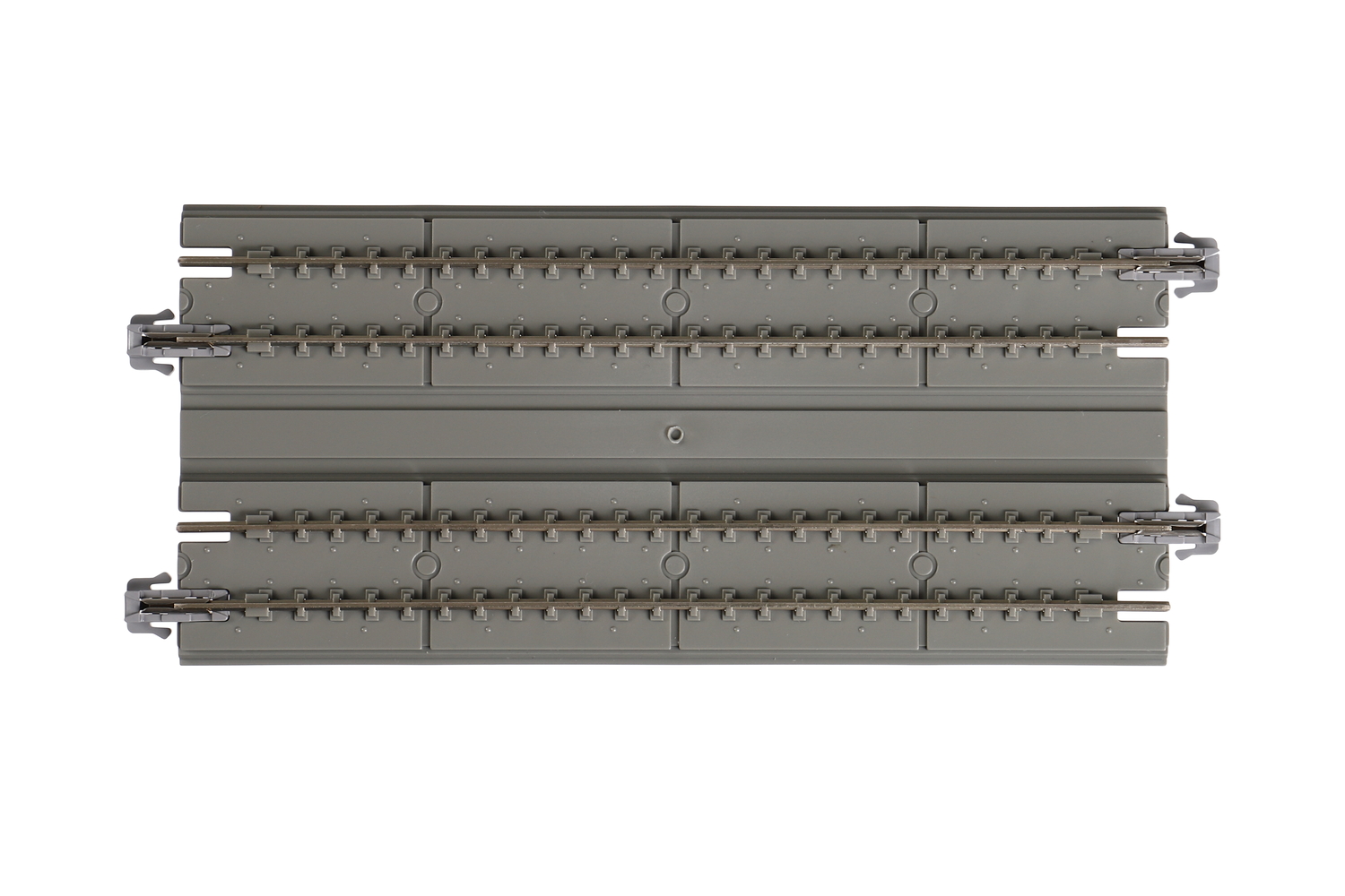 N Concrete-Slab Double Track Straight 124 mm (2 pcs) - 2