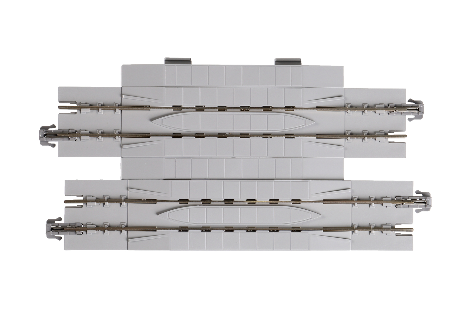 N 124 mm Re-Railer Track (2 pcs)
