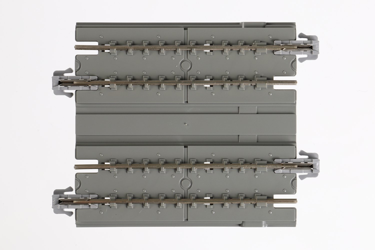 N Double Straight Track Concrete Slab 62mm (2 pcs)