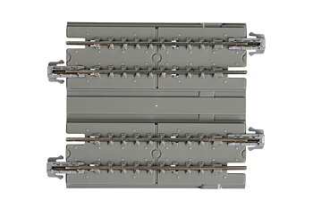 N Double Track Feeder Track Set 62mm 1/pkg Concrete Slab