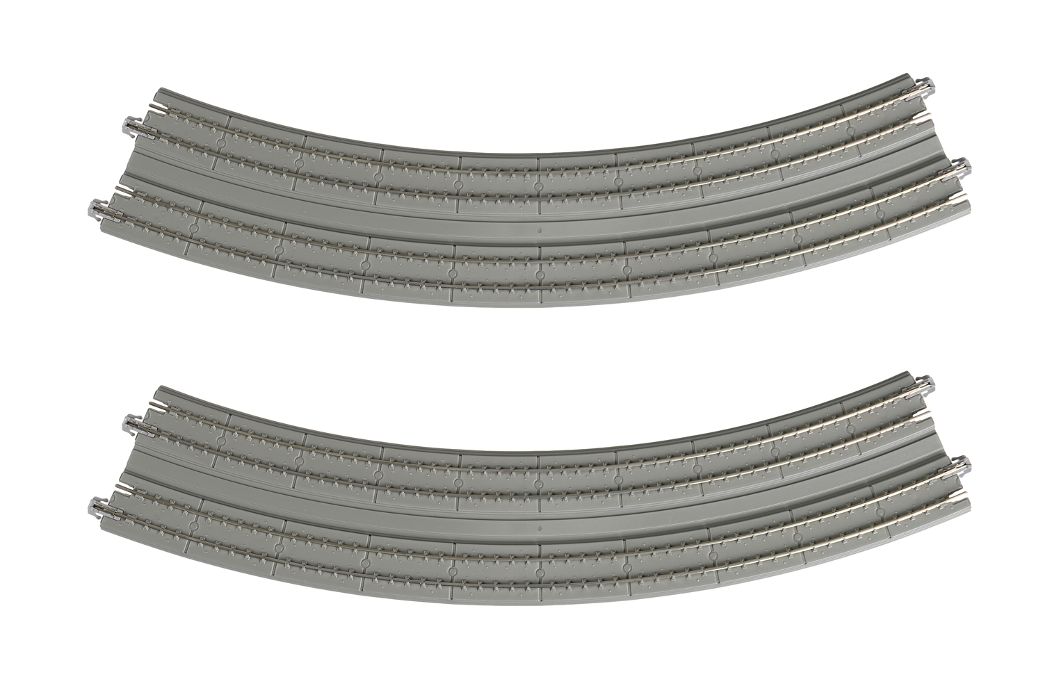 N Double Concrete Slab Curve Track R414/384-45 Degree