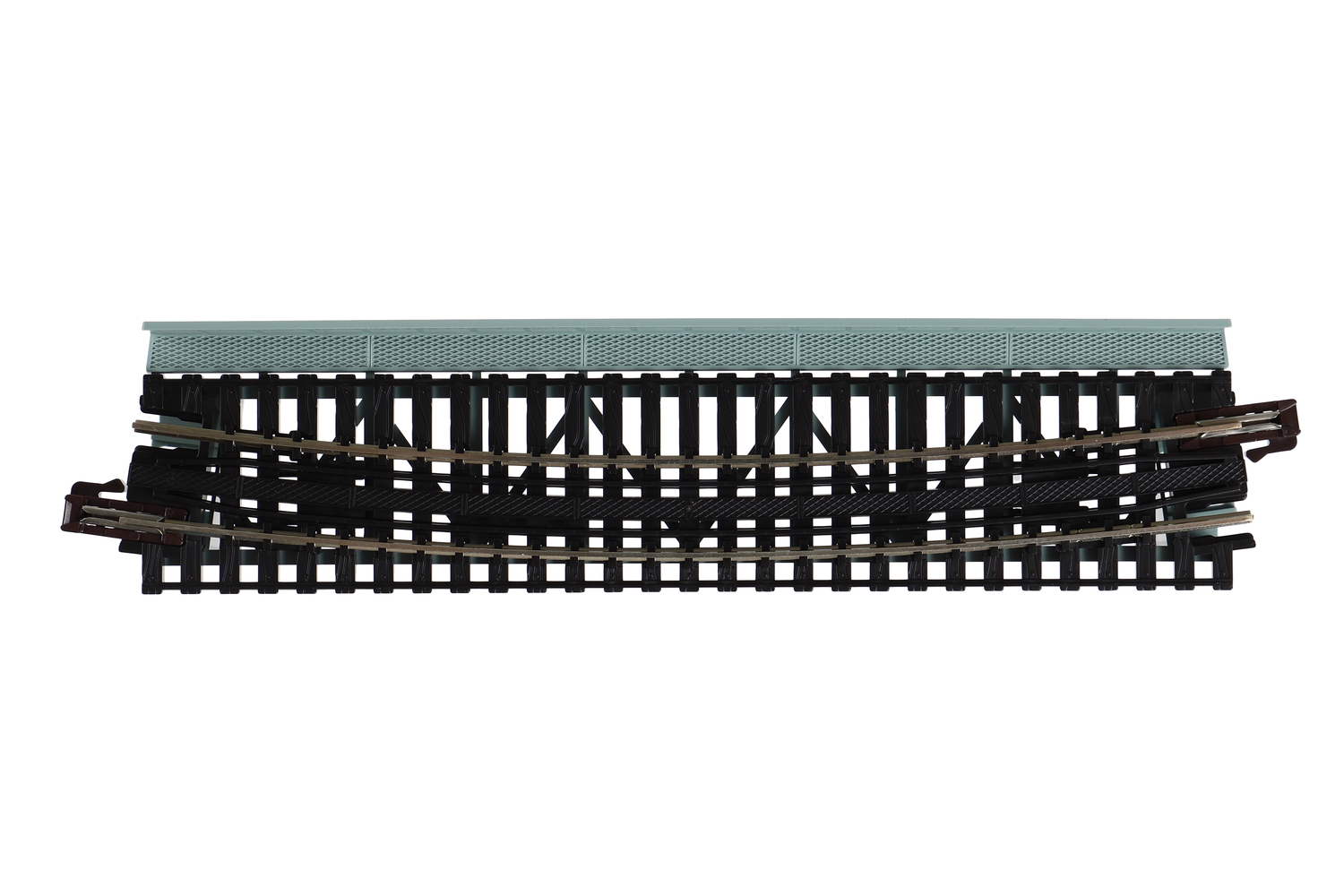 N Single Curve Girder Bridge, Gray - 448mm (17.6") Radius 15º - 3