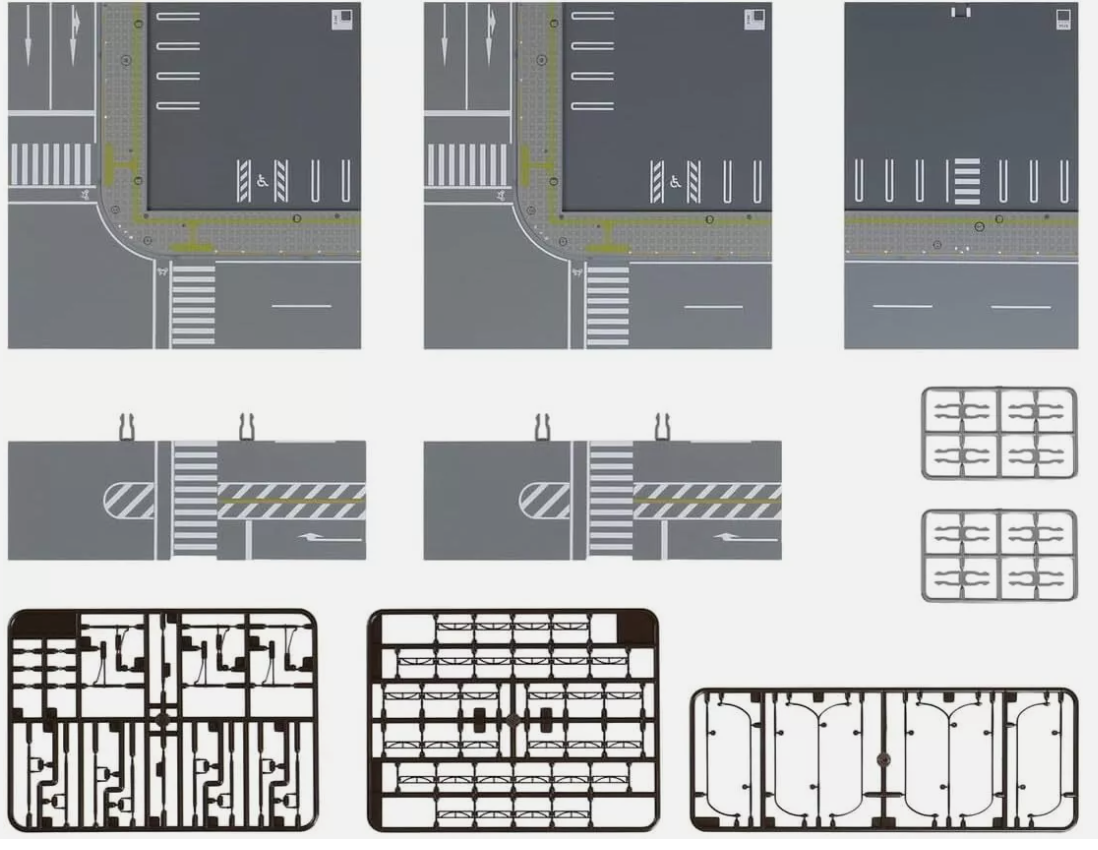 Unitram Expansion Street Set - 2