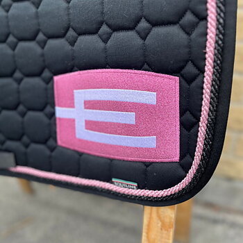 EQUILINE HOPPSCHABRAK MED E-LOGGA E19 GL.PINK-WHITE P112 + P111