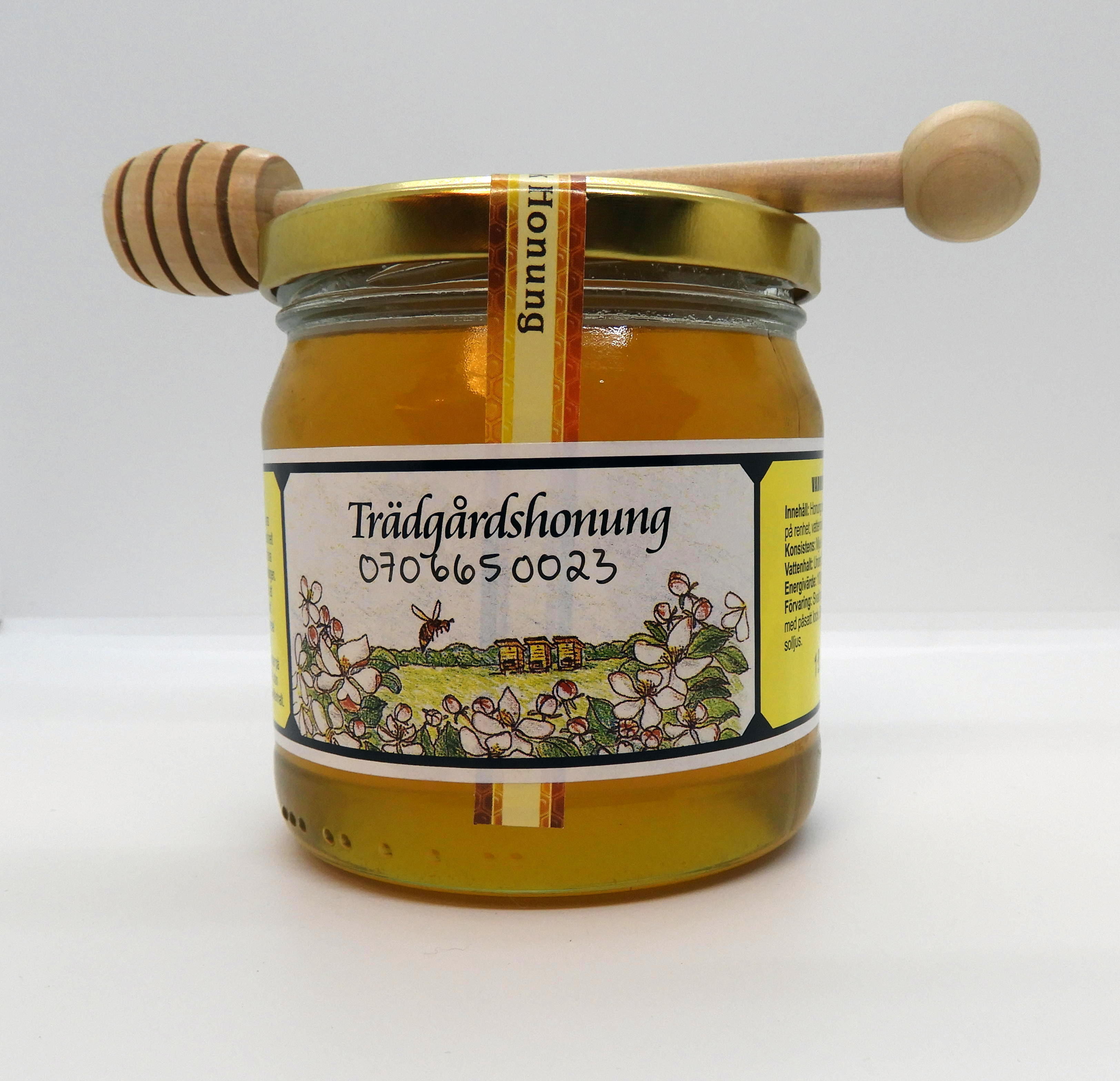 Trädgårds Honung 2026 a  500 gram - 2