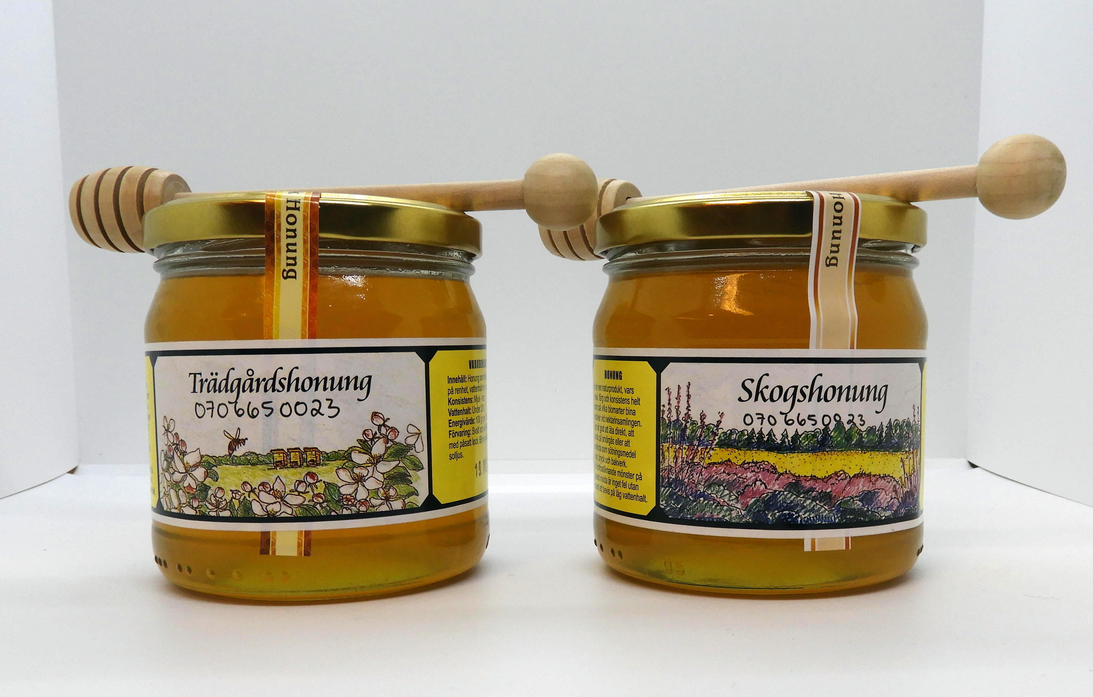 Trädgårds Honung och Skogs Honung a 500 gram - 2
