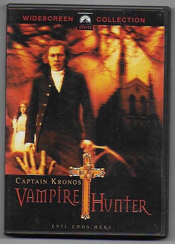 Captain Kronos Vampire Hunter DVD