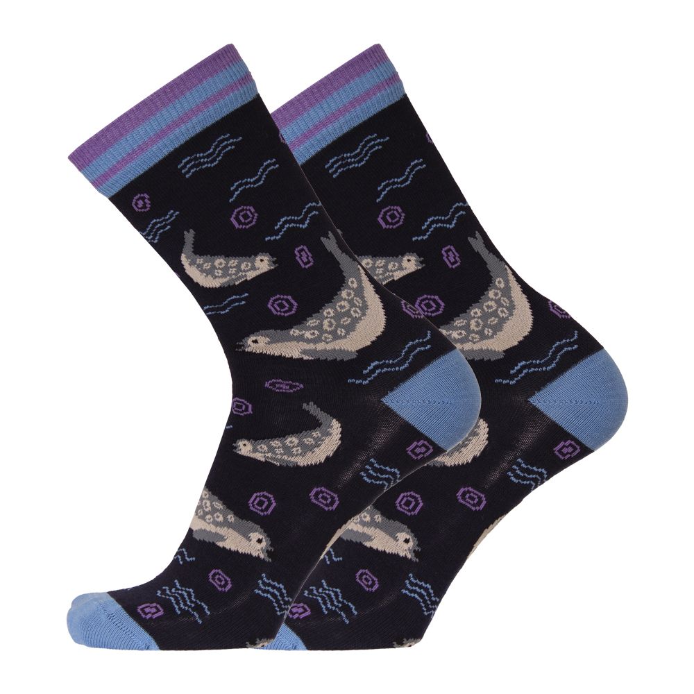 Nativa Merino Socken Robben