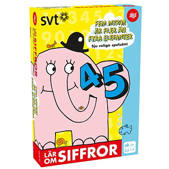 Alga Spel Siffror Fem Myror är Fler än Fyra Elefanter
