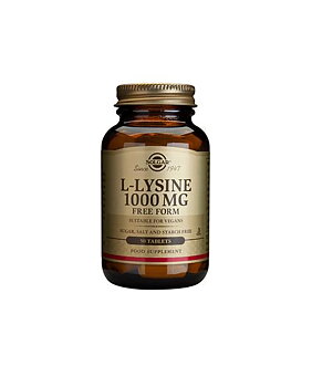  L-Lysine 1000 mg, 100 tabl Solgar