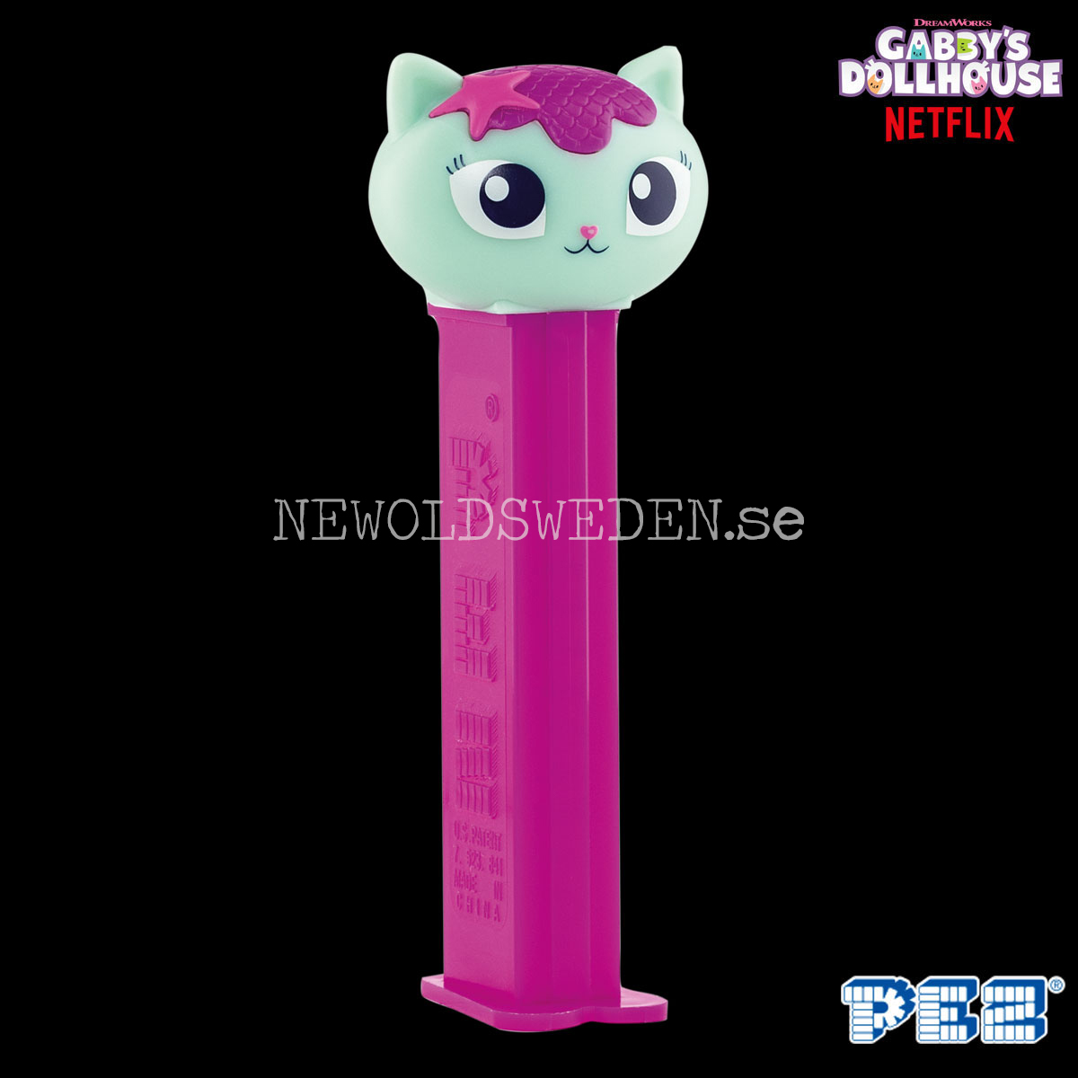 PEZ Dispenser MERCAT + Candy - Gabby's Dollhouse - PE28
