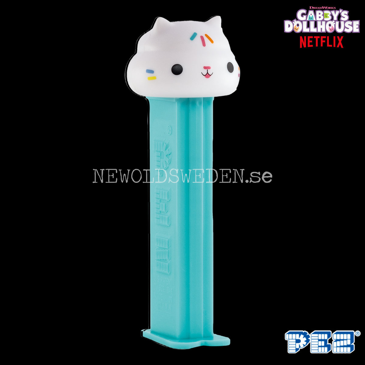 PEZ Dispenser CAKEY CAT + Candy - Gabby's Dollhouse - PE28