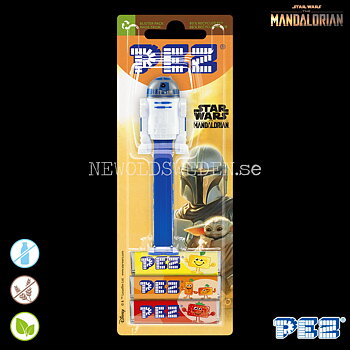 PEZ Dispenser R2D2 + Candy - Star Wars Mandalorian - PE25